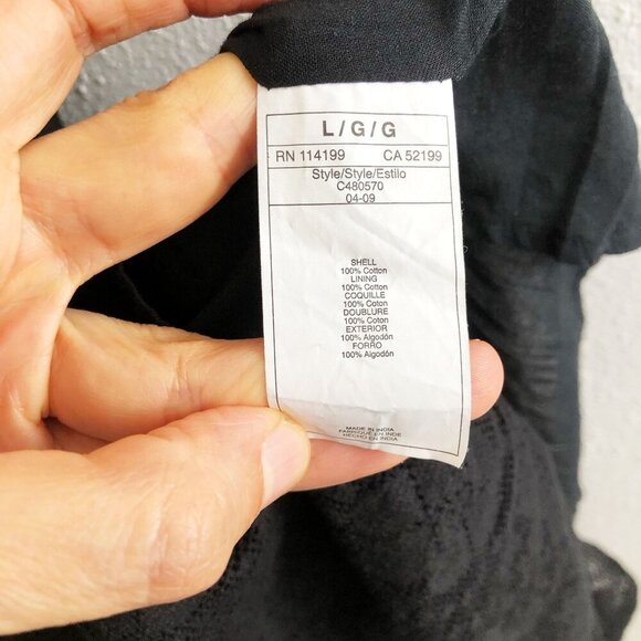 NWT ROXY Button Up Sleeveless Mini Dress Size Large - Picture 8 of 8